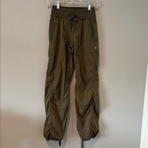 lululemon athletica Dance Studio Dark Olive Pants
